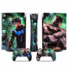 Batman decal skin for PS5 digital Console & 2 Controllers