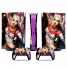 Harley Quinn decal skin for PS5 digital Console & 2 Controllers