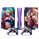 Harley Quinn decal skin for PS5 digital Console & 2 Controllers