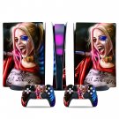 Harley Quinn decal skin for PS5 digital Console & 2 Controllers