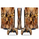 Wonder Woman decal skin for PS5 digital Console & 2 Controllers