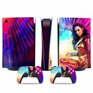 Wonder Woman decal skin for PS5 digital Console & 2 Controllers
