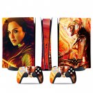 Wonder Woman decal skin for PS5 digital Console & 2 Controllers