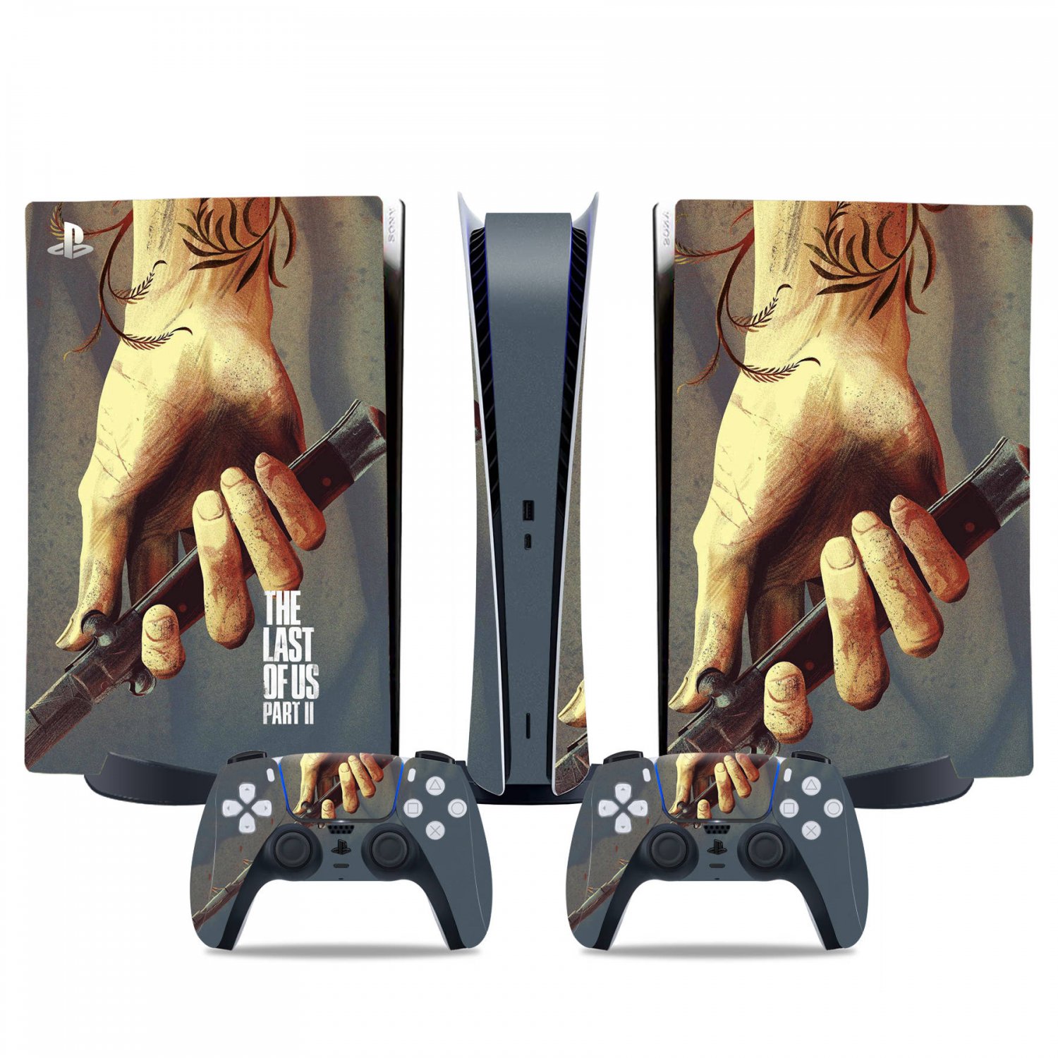 The Last of us decal skin for PS5 digital Console & 2 Controllers