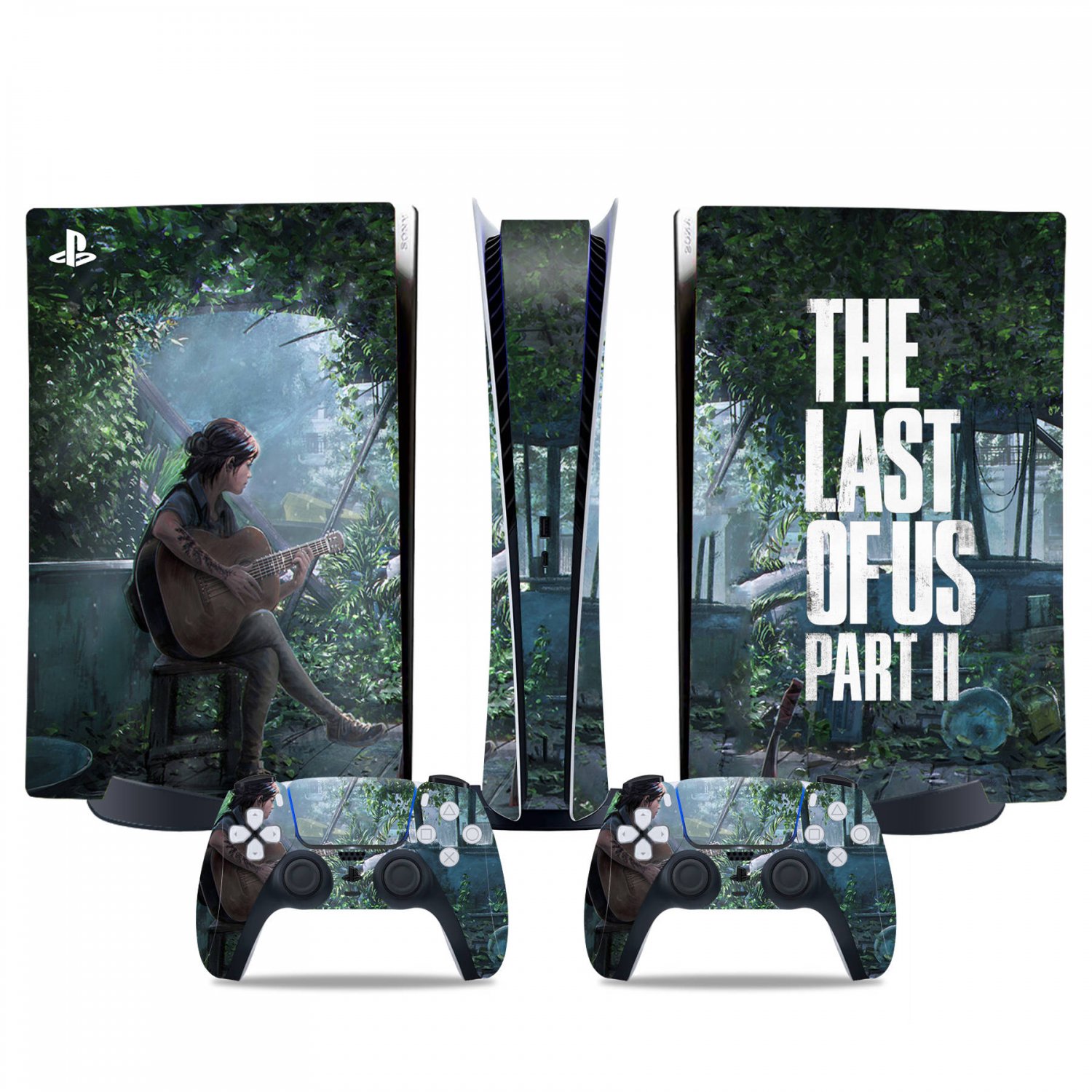 The Last of us decal skin for PS5 digital Console & 2 Controllers