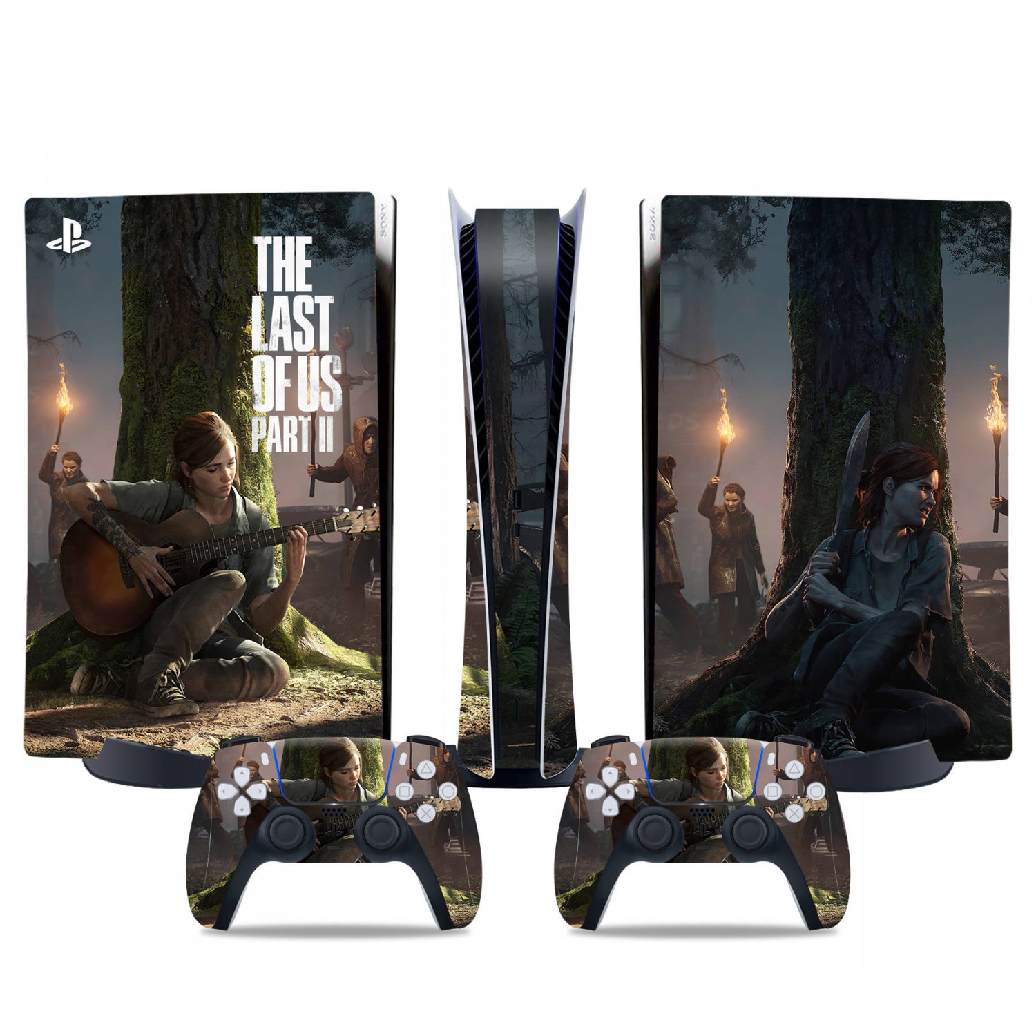 The Last of us decal skin for PS5 digital Console & 2 Controllers