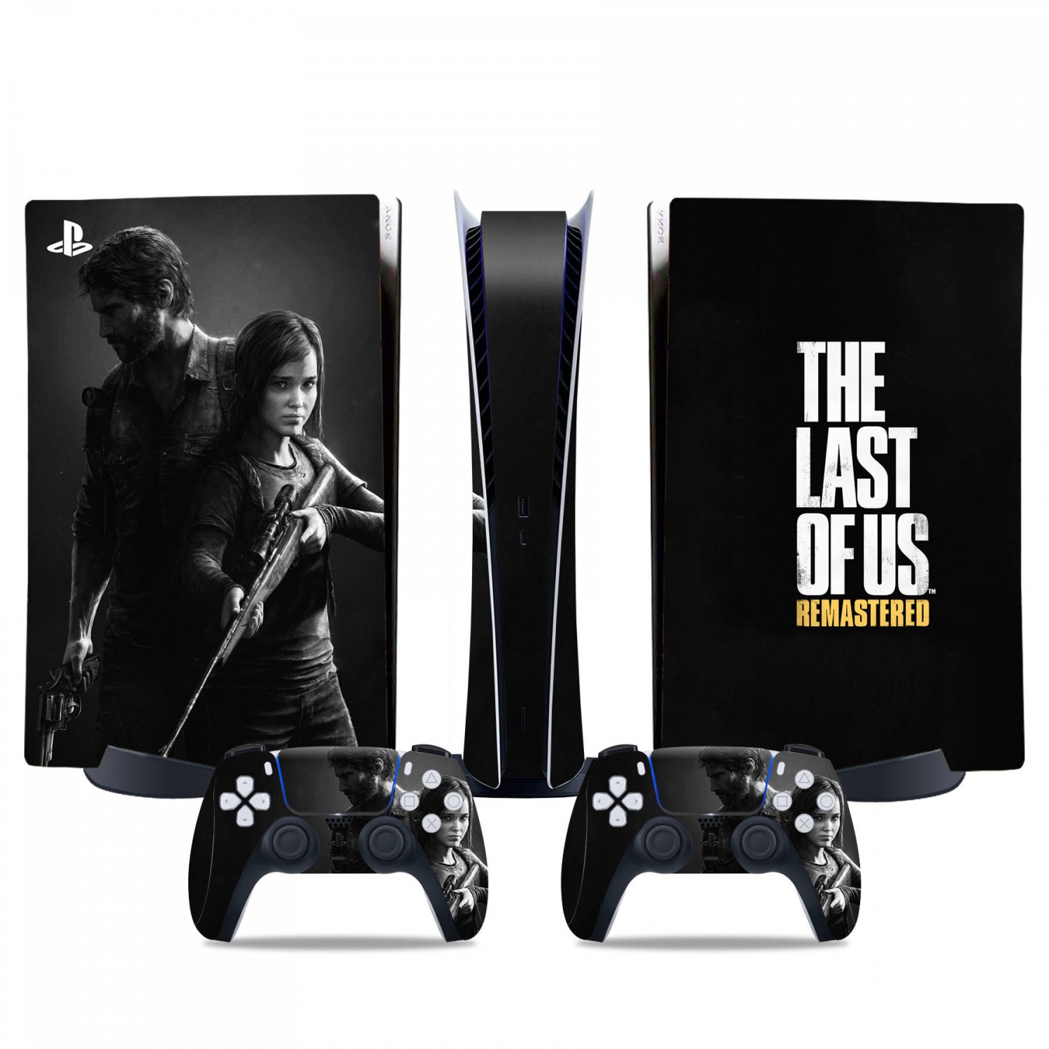 The Last of us decal skin for PS5 digital Console & 2 Controllers