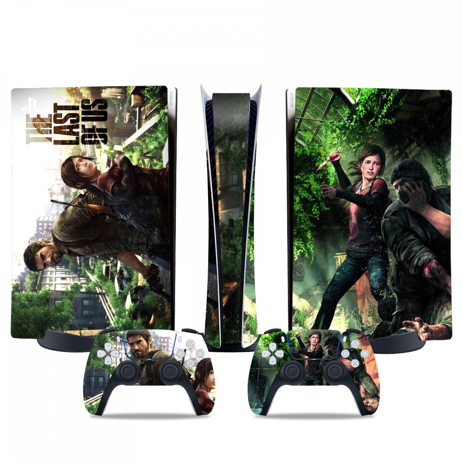 The Last of us decal skin for PS5 digital Console & 2 Controllers
