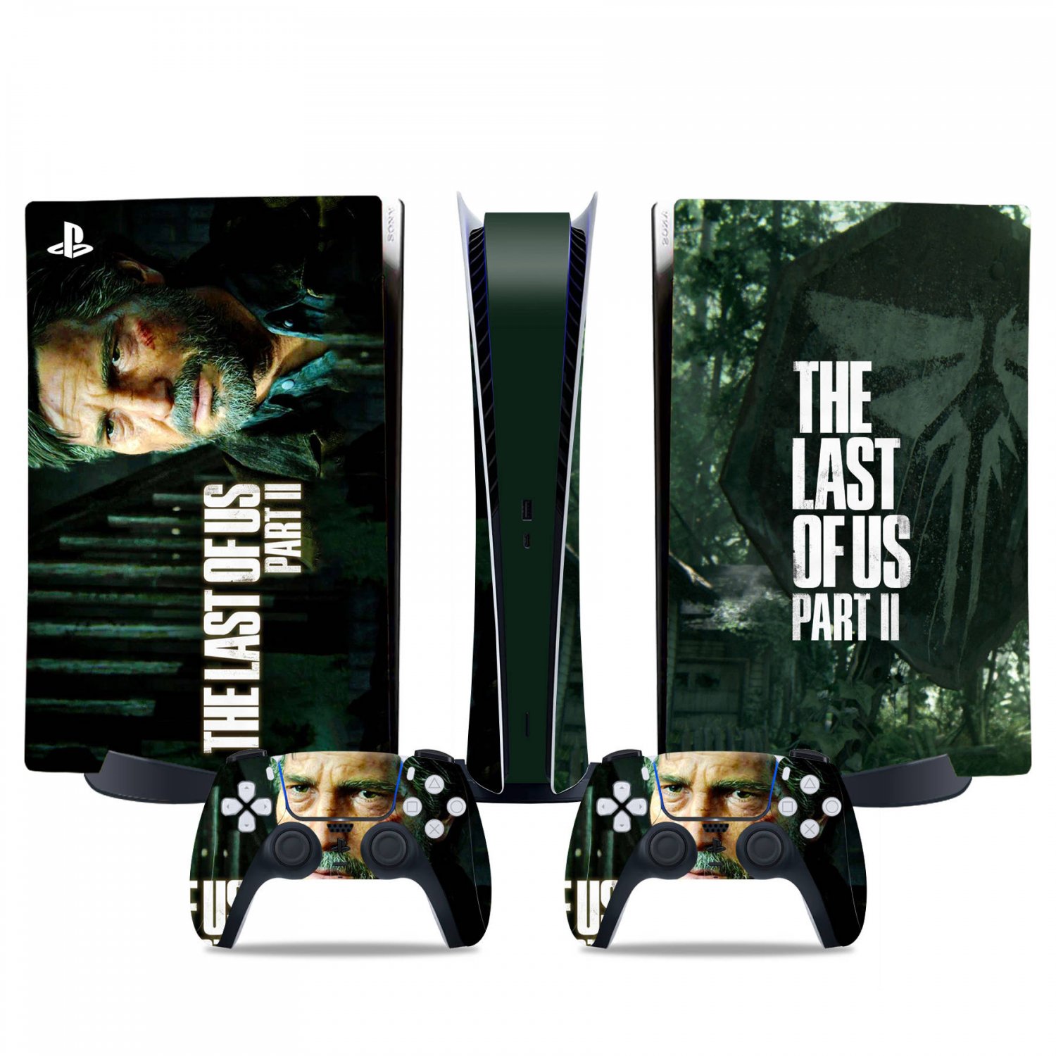 The Last of us decal skin for PS5 digital Console & 2 Controllers