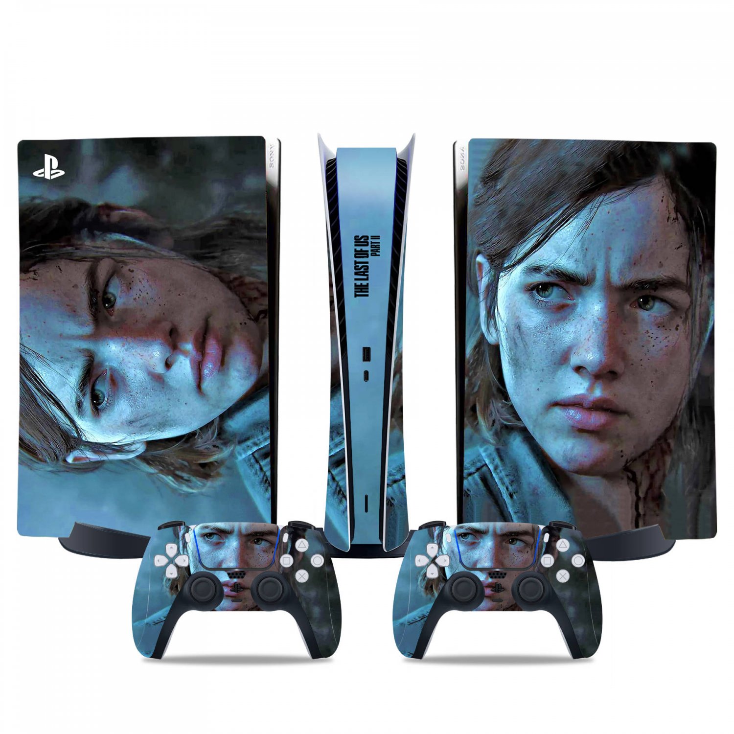 The Last of us decal skin for PS5 digital Console & 2 Controllers