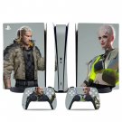 Cyberpunk decal skin for PS5 digital Console & 2 Controllers