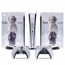 The Witcher Wild Hunt decal skin for PS5 digital Console & 2 Controllers