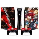 Persona 5 decal skin for PS5 digital Console & 2 Controllers