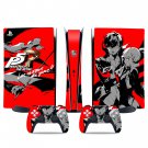 Persona 5 decal skin for PS5 digital Console & 2 Controllers