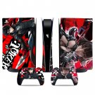Persona 5 decal skin for PS5 digital Console & 2 Controllers
