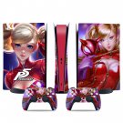 Persona 5 decal skin for PS5 digital Console & 2 Controllers