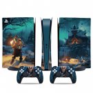 Assassin's Creed Valhalla decal skin for PS5 digital Console & 2 Controllers