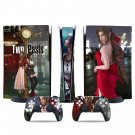 Final Fantasy decal skin for PS5 digital Console & 2 Controllers