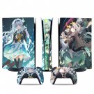 Anime decal skin for PS5 digital Console & 2 Controllers