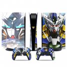 Gundam decal skin for PS5 digital Console & 2 Controllers