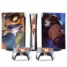 Anime decal skin for PS5 digital Console & 2 Controllers