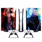 Devil May Cry 5 decal skin for PS5 digital Console & 2 Controllers