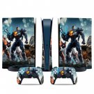 Pacific Rim Uprising decal skin for PS5 digital Console & 2 Controllers