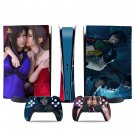 Final Fantasy decal skin for PS5 digital Console & 2 Controllers