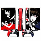 Persona 5 decal skin for PS5 digital Console & 2 Controllers