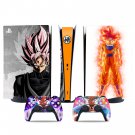Dragon Ball decal skin for PS5 digital Console & 2 Controllers