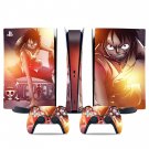 One Piece decal skin for PS5 digital Console & 2 Controllers