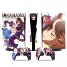Anime decal skin for PS5 digital Console & 2 Controllers