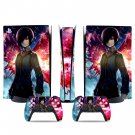 Anime decal skin for PS5 digital Console & 2 Controllers