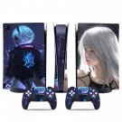 Samurai decal skin for PS5 digital Console & 2 Controllers