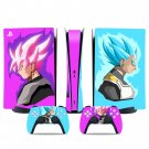 Dragon Ball decal skin for PS5 digital Console & 2 Controllers