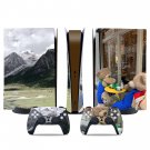 KAWS decal skin for PS5 digital Console & 2 Controllers