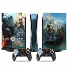 God of War decal skin for PS5 digital Console & 2 Controllers