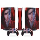 Pretty Girl decal skin for PS5 digital Console & 2 Controllers