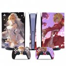 Anime decal skin for PS5 digital Console & 2 Controllers