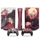 Anime decal skin for PS5 digital Console & 2 Controllers