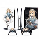 Anime decal skin for PS5 digital Console & 2 Controllers