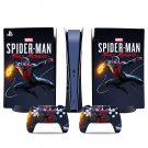 Spiderman decal skin for PS5 digital Console & 2 Controllers