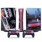 Police Car decal skin for PS5 digital Console & 2 Controllers