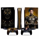Black Panther decal skin for PS5 digital Console & 2 Controllers