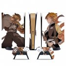 Naruto decal skin for PS5 digital Console & 2 Controllers