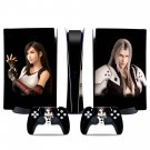 Final Fantasy 7 decal skin for PS5 digital Console & 2 Controllers