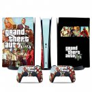 Grand Theft Auto decal skin for PS5 digital Console & 2 Controllers