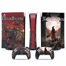 Bloodborne decal skin for PS5 digital Console & 2 Controllers