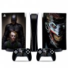 Batman VS Joker decal skin for PS5 digital Console & 2 Controllers