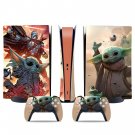 The Mandalorian decal skin for PS5 digital Console & 2 Controllers